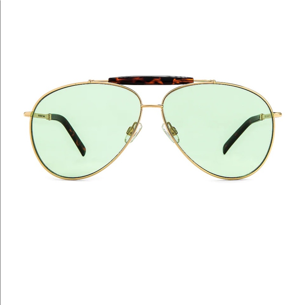 WeWoreWhat The City Sunglasses - Green. Never used before.